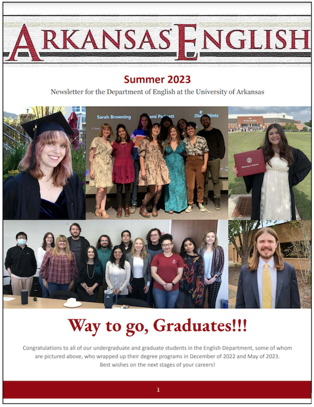 Summer 2023 newsletter cover