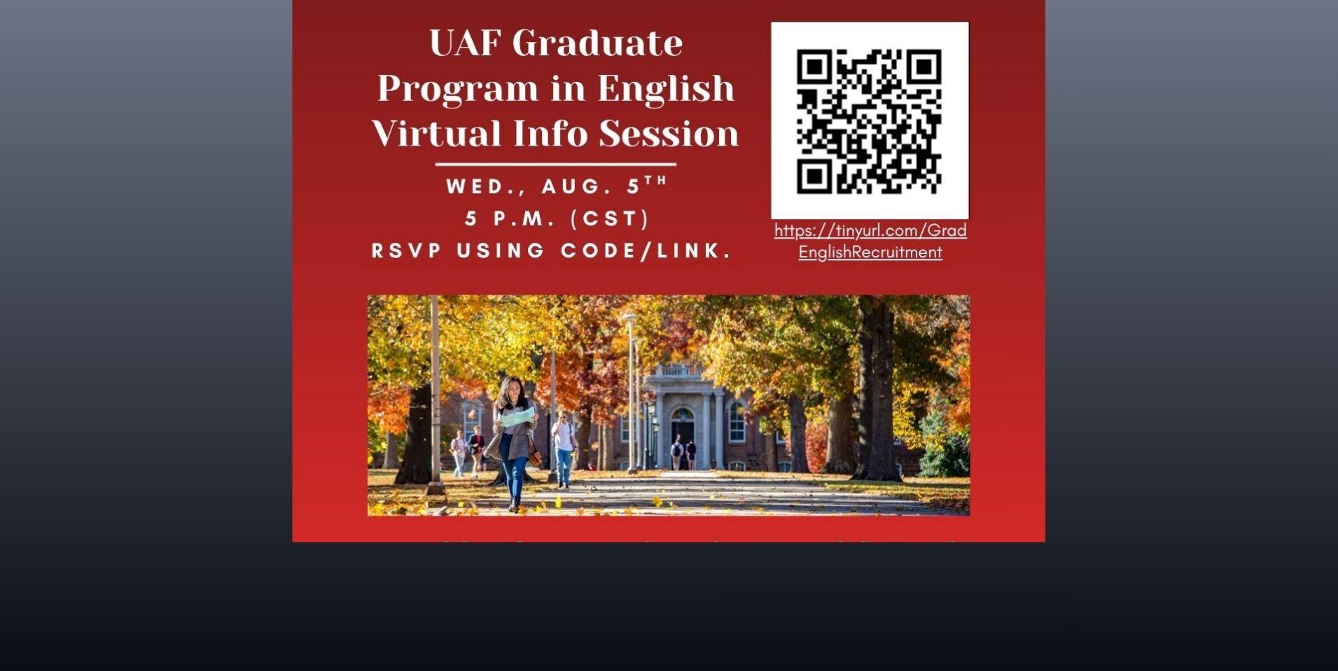 M.A. and Ph.D. Programs in English